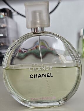 CHANEL Chance Eau Fraîche Green. It's The Biggest Bottle They Have.